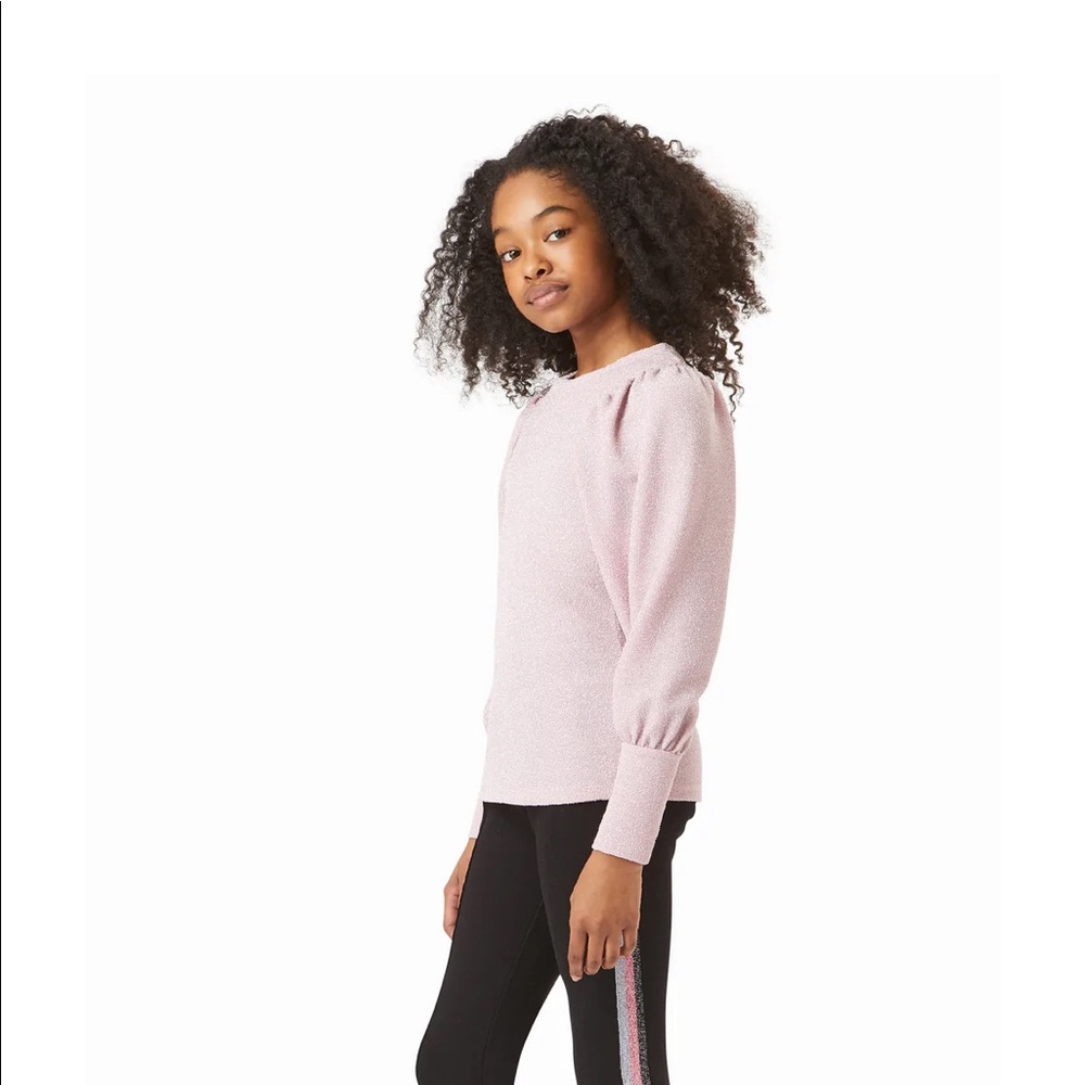 Shimmery Pink Girls Habitual Top size 10